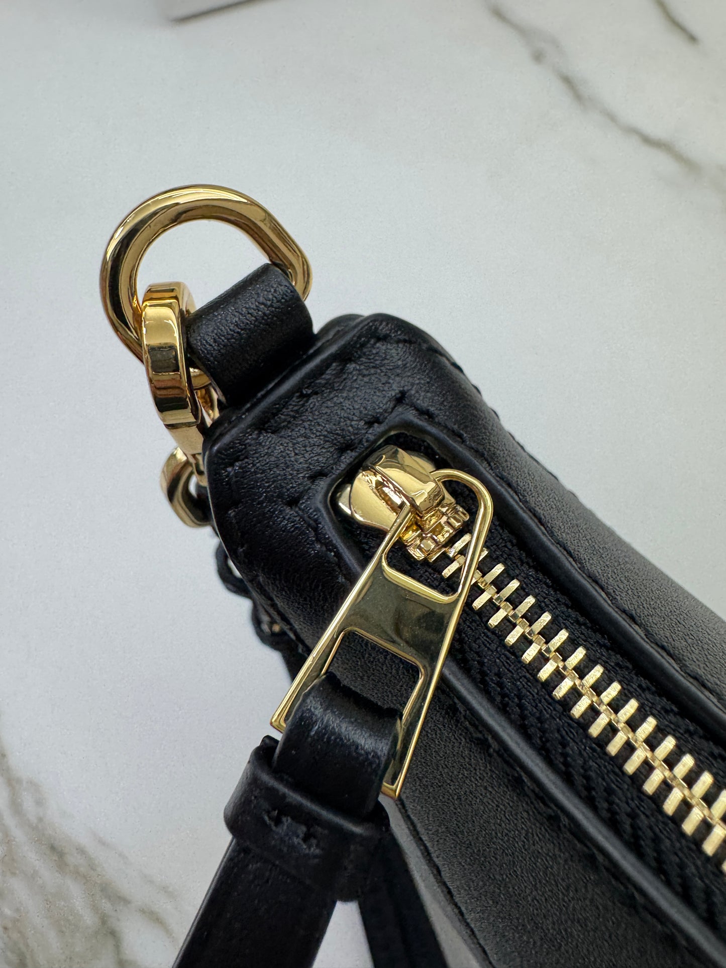 LOEWE Puzzle Fold Pouch Black