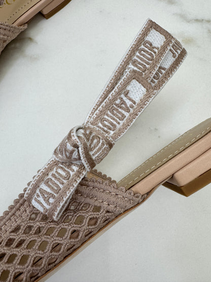 DIOR J’adior Slingback 裸粉鏤空