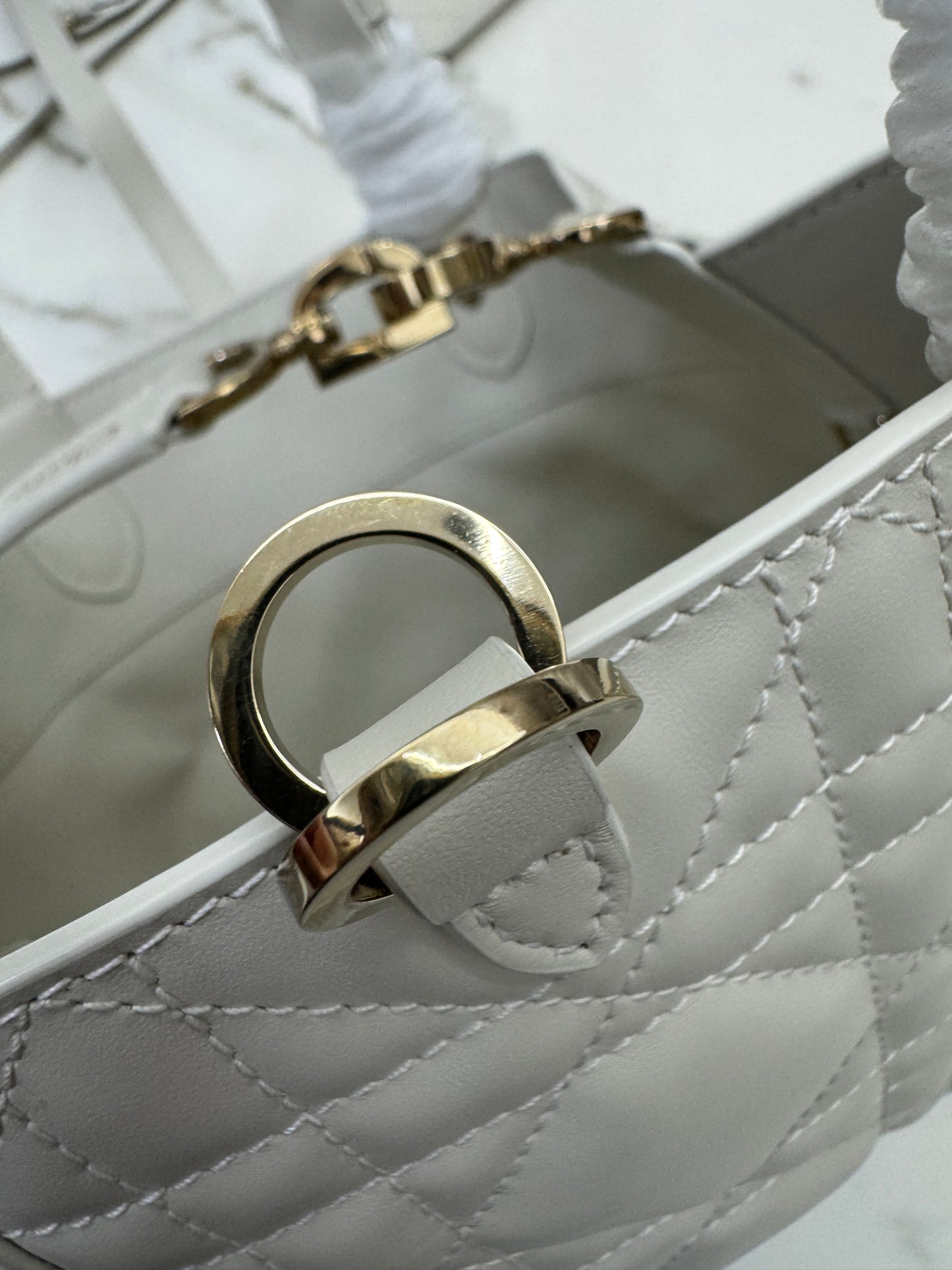 DIOR Toujours Small 白色
