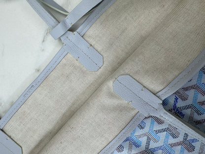 GOYARD St Louis Tote PM Polar Blue