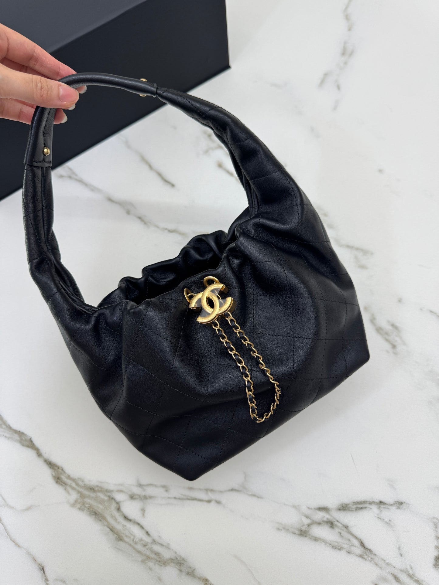 CHANEL 26C Hobo Small 黑色