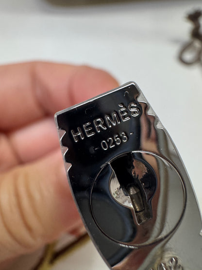 HERMES Birkin25 SO 珍珠灰拼小雞黃 Togo PHW