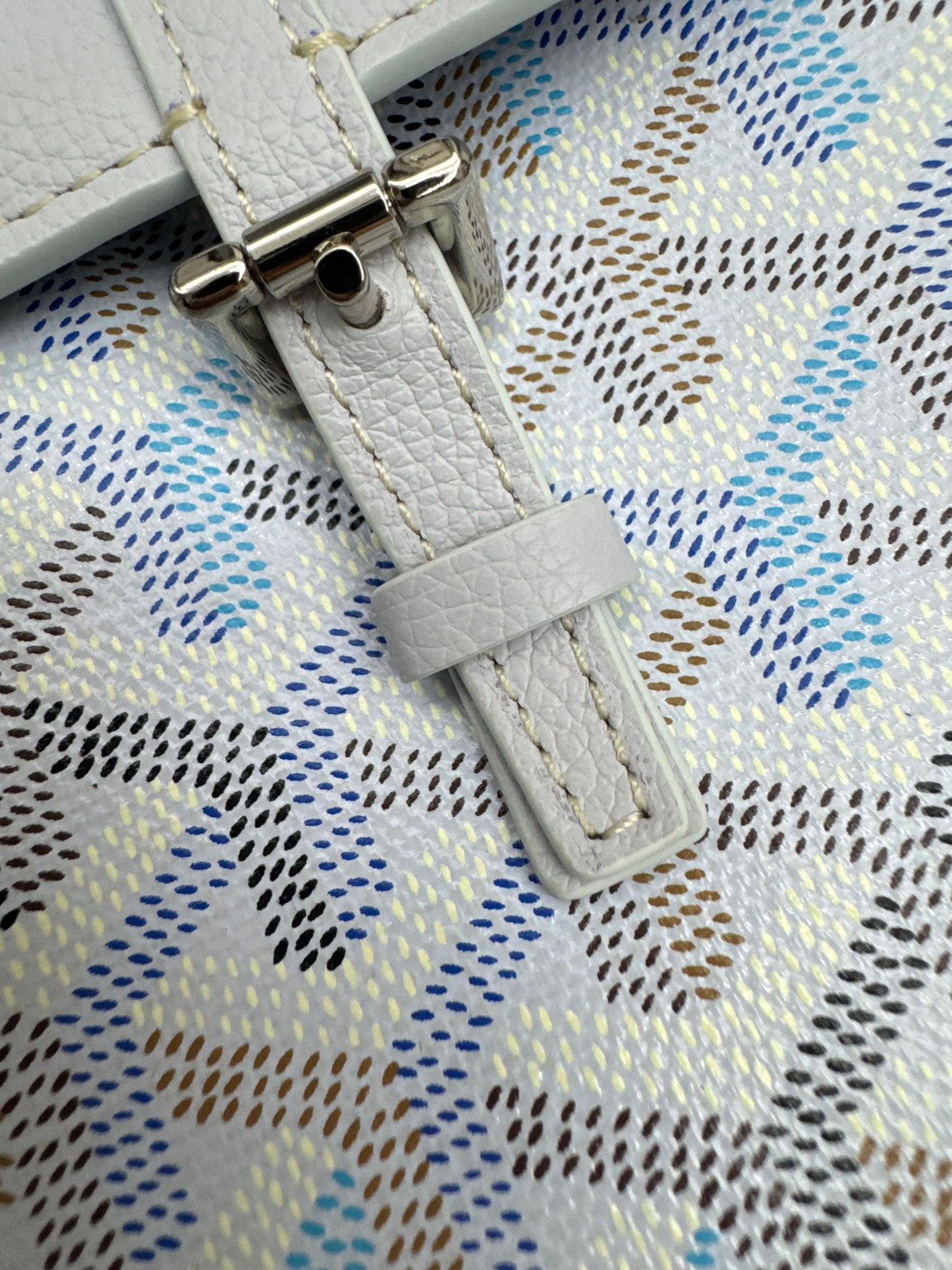 GOYARD 冰川藍 Mini Alpin Backpack Polar Blue