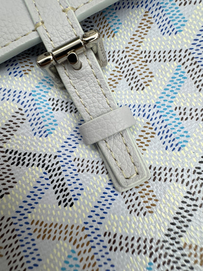 GOYARD 冰川藍 Mini Alpin Backpack Polar Blue