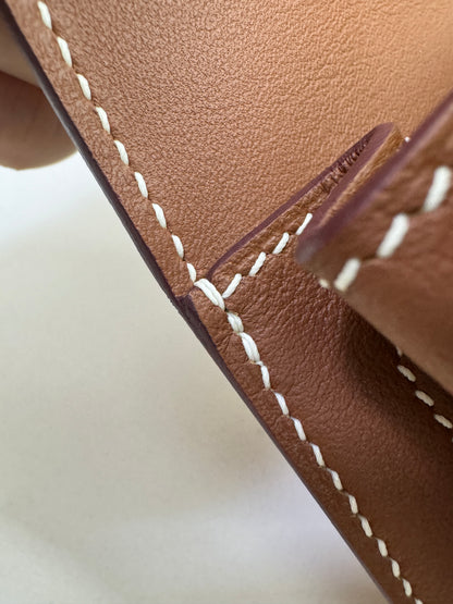 HERMES Kelly Danse 金棕色金扣 Swift Gold GHW