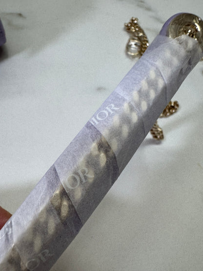 DIOR Mini Lady Dior 紫色羊皮