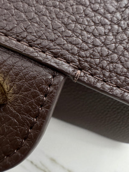 CHANEL Mini Maxi Flap 巧克力色