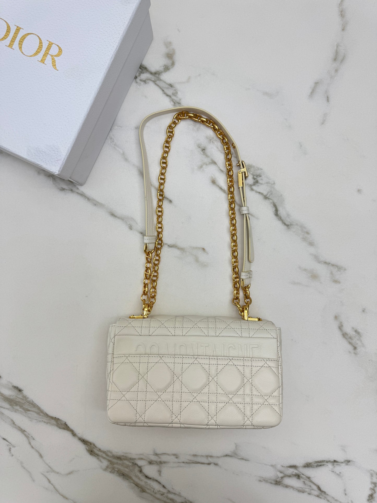 DIOR Caro Small 白色