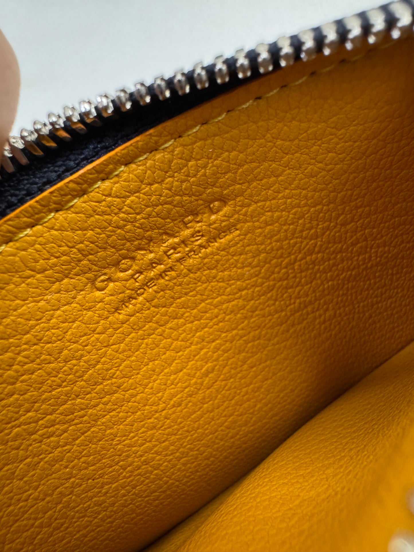 GOYARD Bourbon Zipped Cardholder 海軍藍