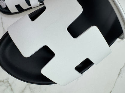 HERMES Chypre 二舅拖 白色