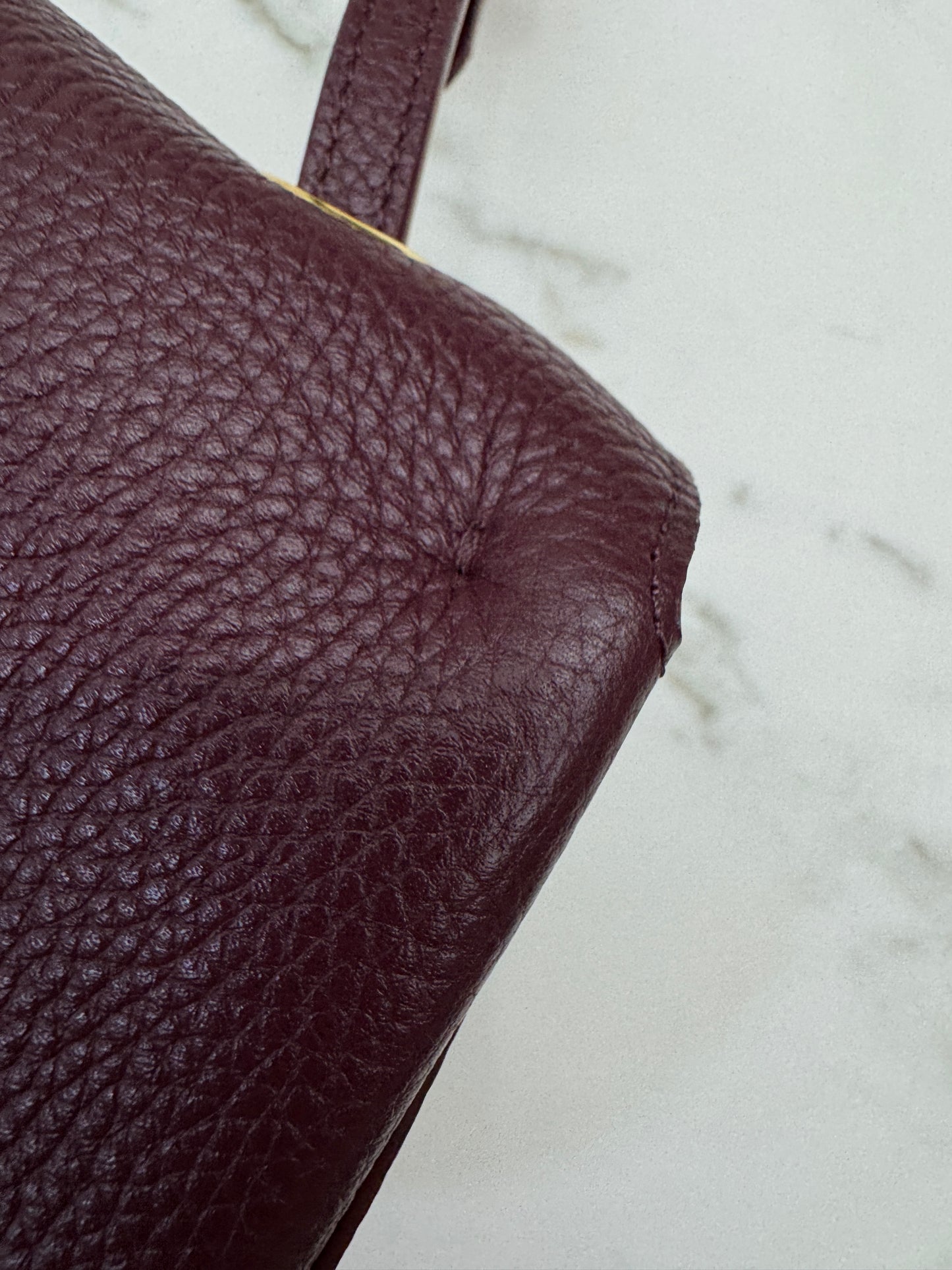 CHANEL 26S Maxi Flap Bag Small 酒紅色金扣 Burgundy GHW