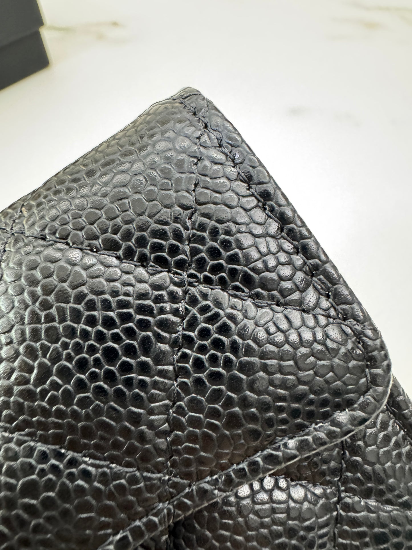 CHANEL CF Cardholder 黑銀牛