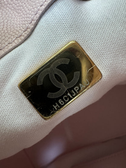 CHANEL 25Bag 粉紅色荔枝牛皮 Small