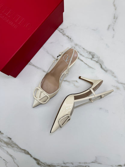 VALENTINO Vlogo Signature Slingback 8cm