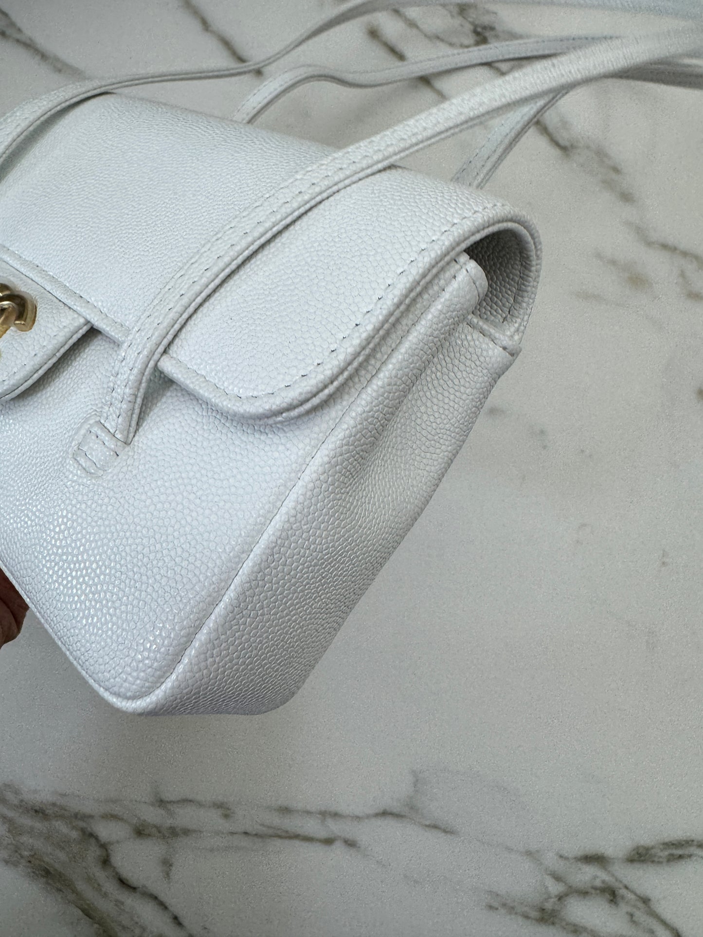 CHANEL Mini Preppy Coco 白色