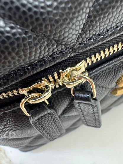 CHANEL 25P 拉絲金扣 LP盒子包