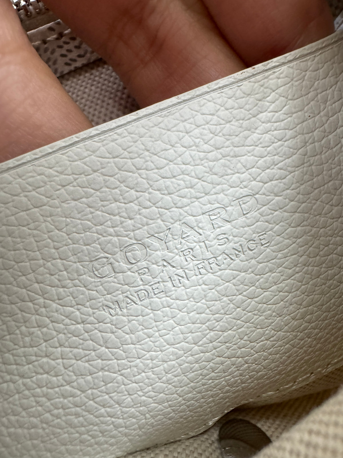GOYARD Plumet 白色