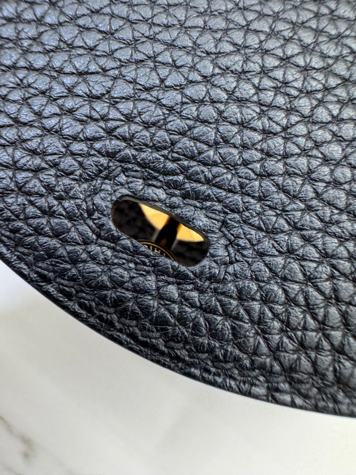 HERMES Mini Lindy II 黑金 Nior TC GHW