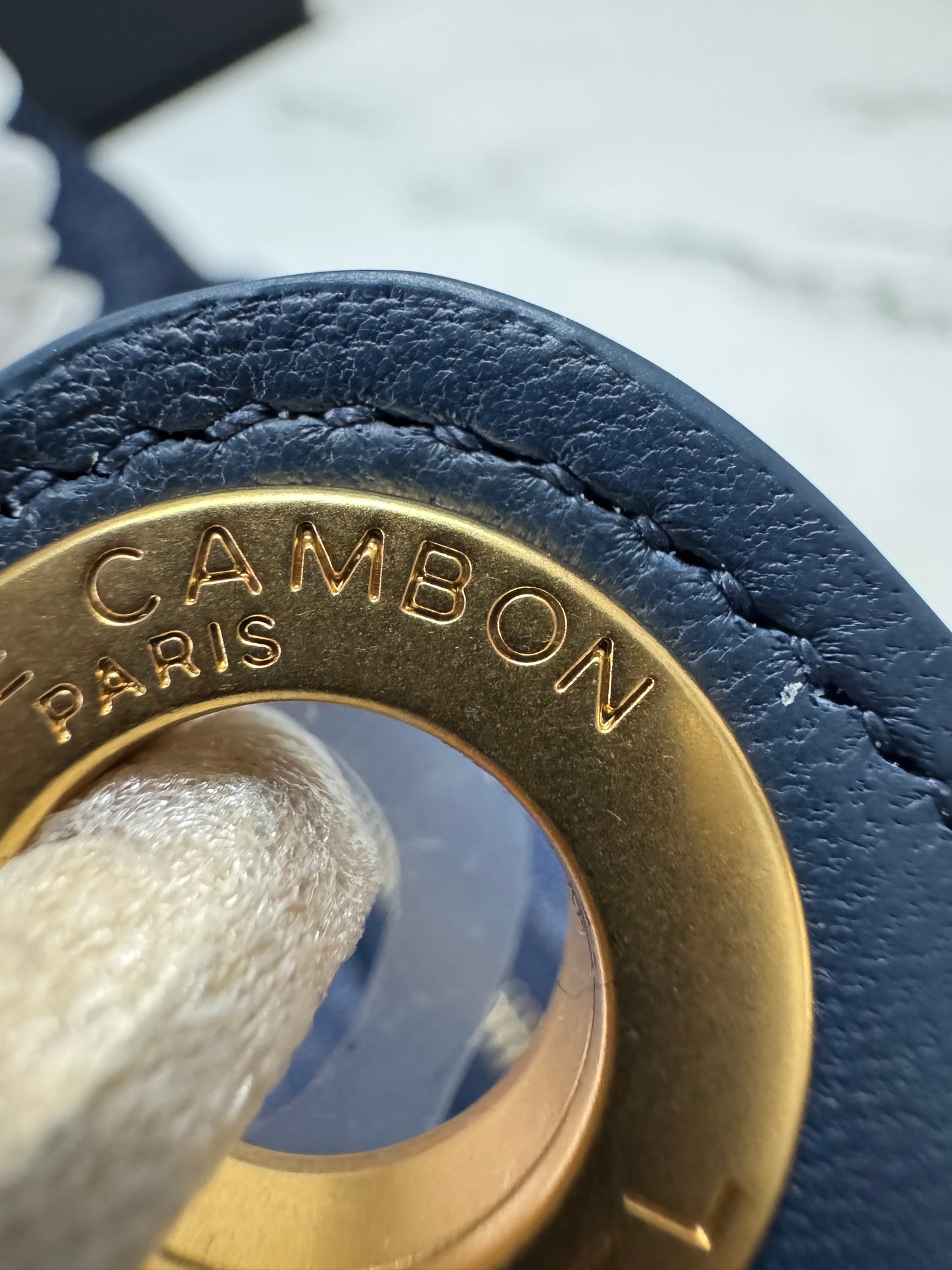 CHANEL 25C 深藍牛仔 Hobo Small