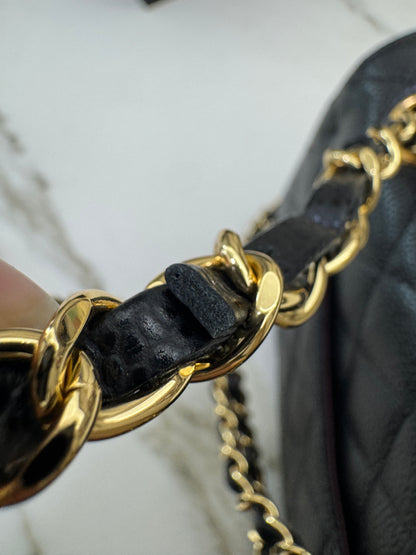 CHANEL CF23 黑金牛 CF Small