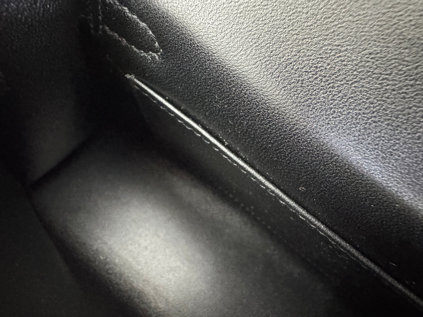 HERMES Mini Kelly II 黑金 Epsom Noir GHW