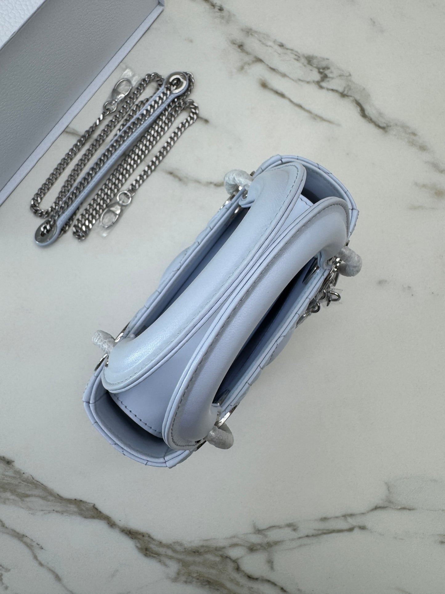 DIOR Mini Lady Dior Shirt Blue