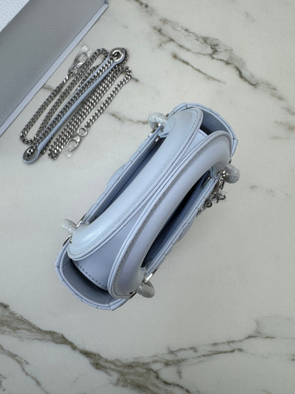 DIOR Mini Lady Dior Shirt Blue