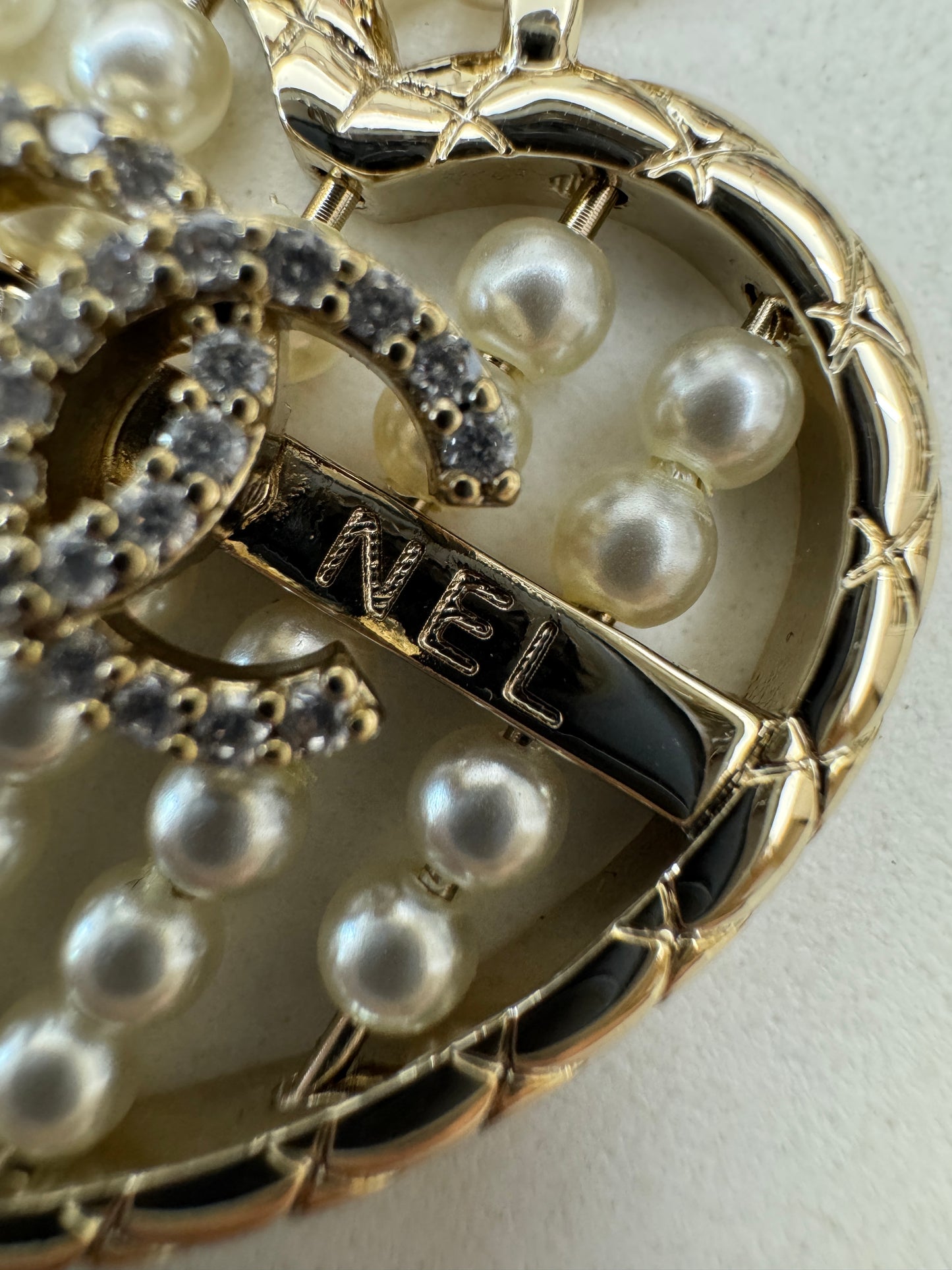 CHANEL 迷你CF包掛 黑色