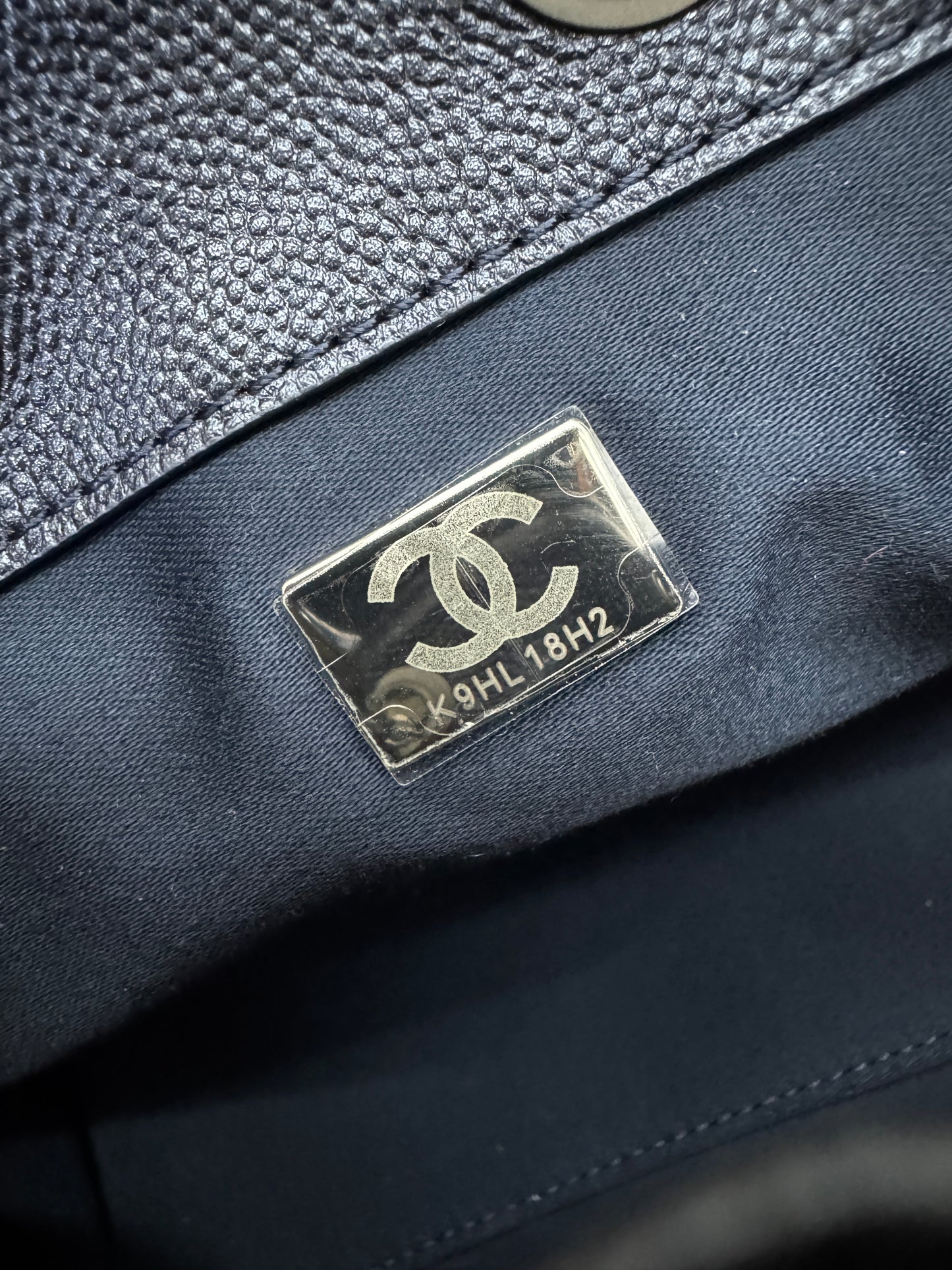 CHANEL Mini 25Bag 珠光深藍