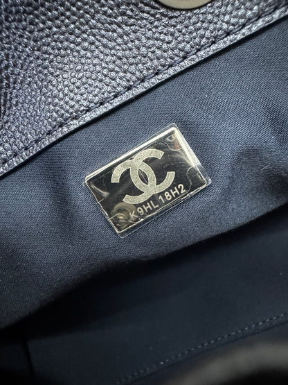 CHANEL Mini 25Bag 珠光深藍