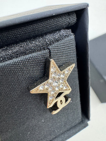 CHANEL 23B 星星耳環