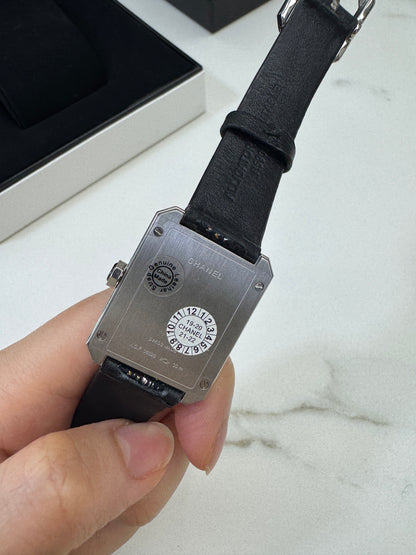 CHANEL Boyfriend Watch Tweed錶帶
