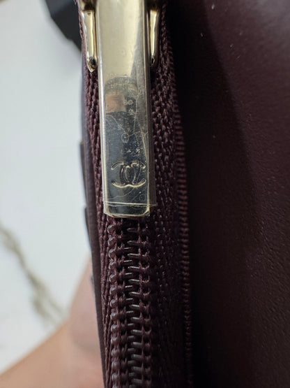 CHANEL Passport Holder 黑金牛 Black Caviar Calfskin
