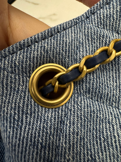 CHANEL Mini 25 Bag 藍牛仔