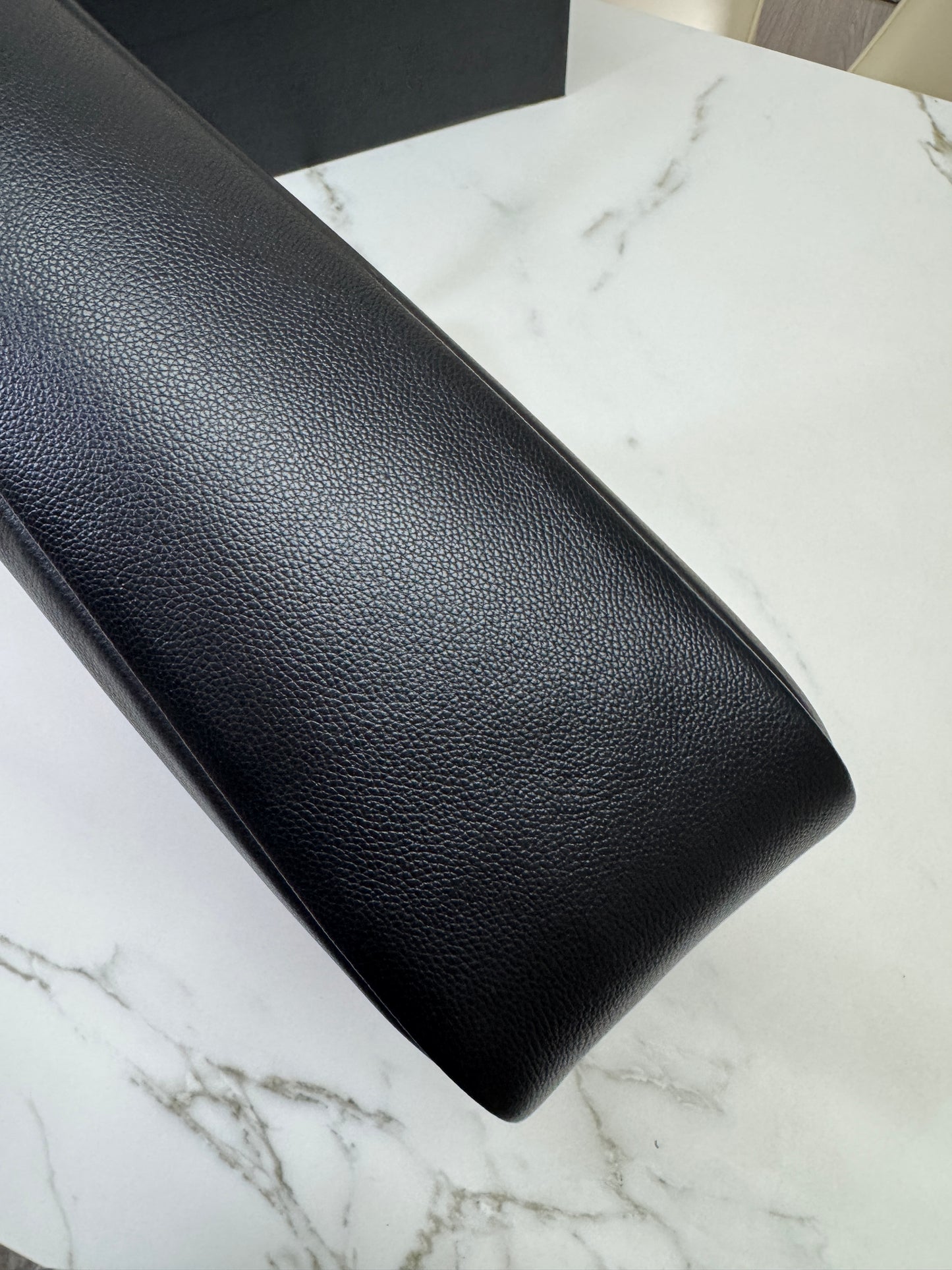 YSL LE 5 A 7 Hobo 黑銀 Large
