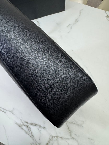 YSL LE 5 A 7 Hobo 黑銀 Large