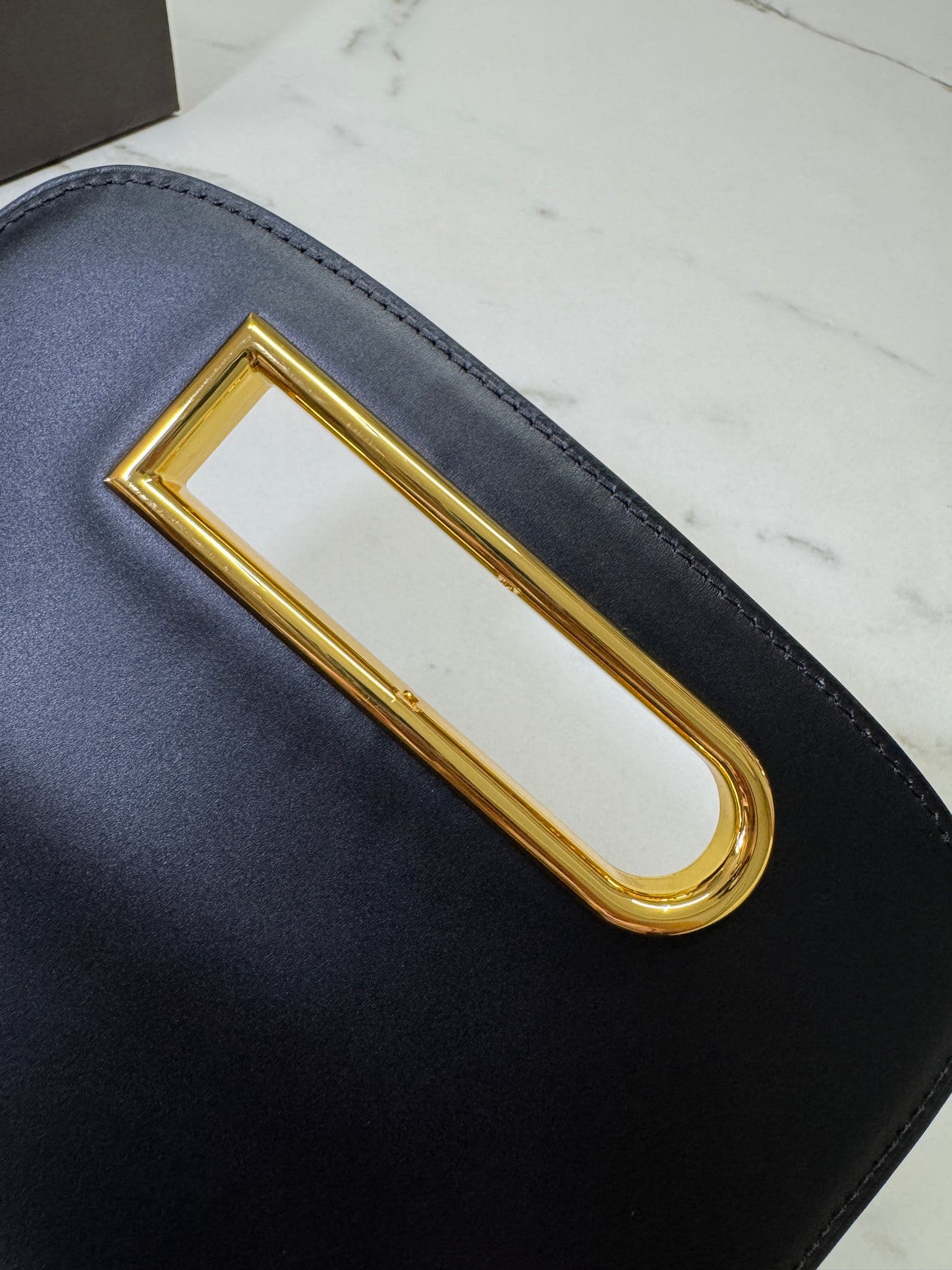 DELVAUX Lingot Shinny Calfskin