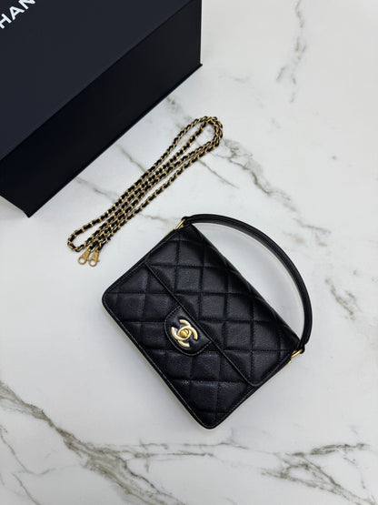 CHANEL 24K 手柄豆腐包 中號