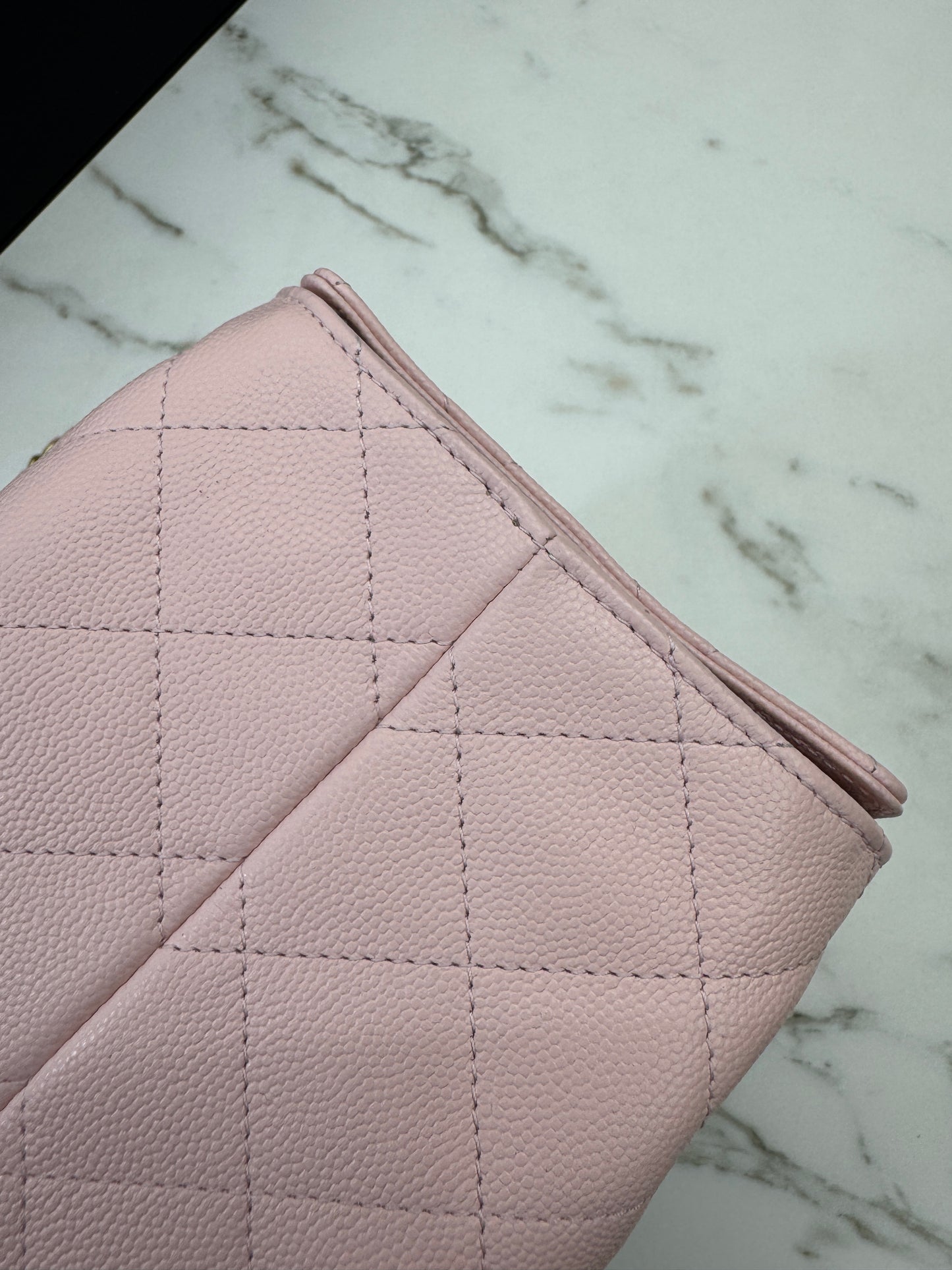 CHANEL 25Bag Small 櫻花粉 Pink Caviar 【專櫃查碼版】