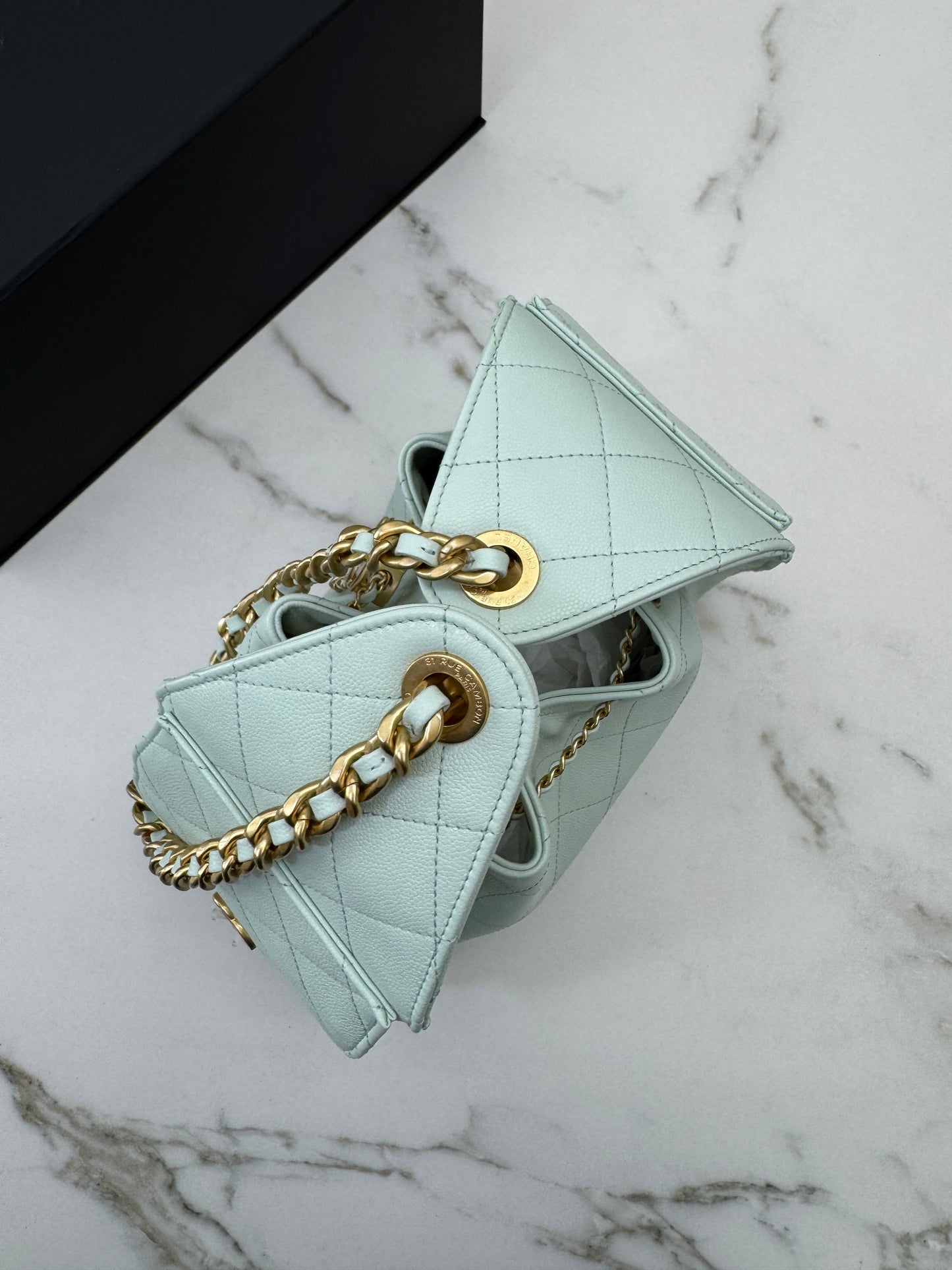CHANEL 25 Bag Small 薄荷綠
