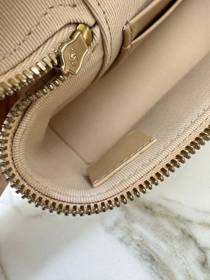 CHANEL LP盒子包 淺杏色