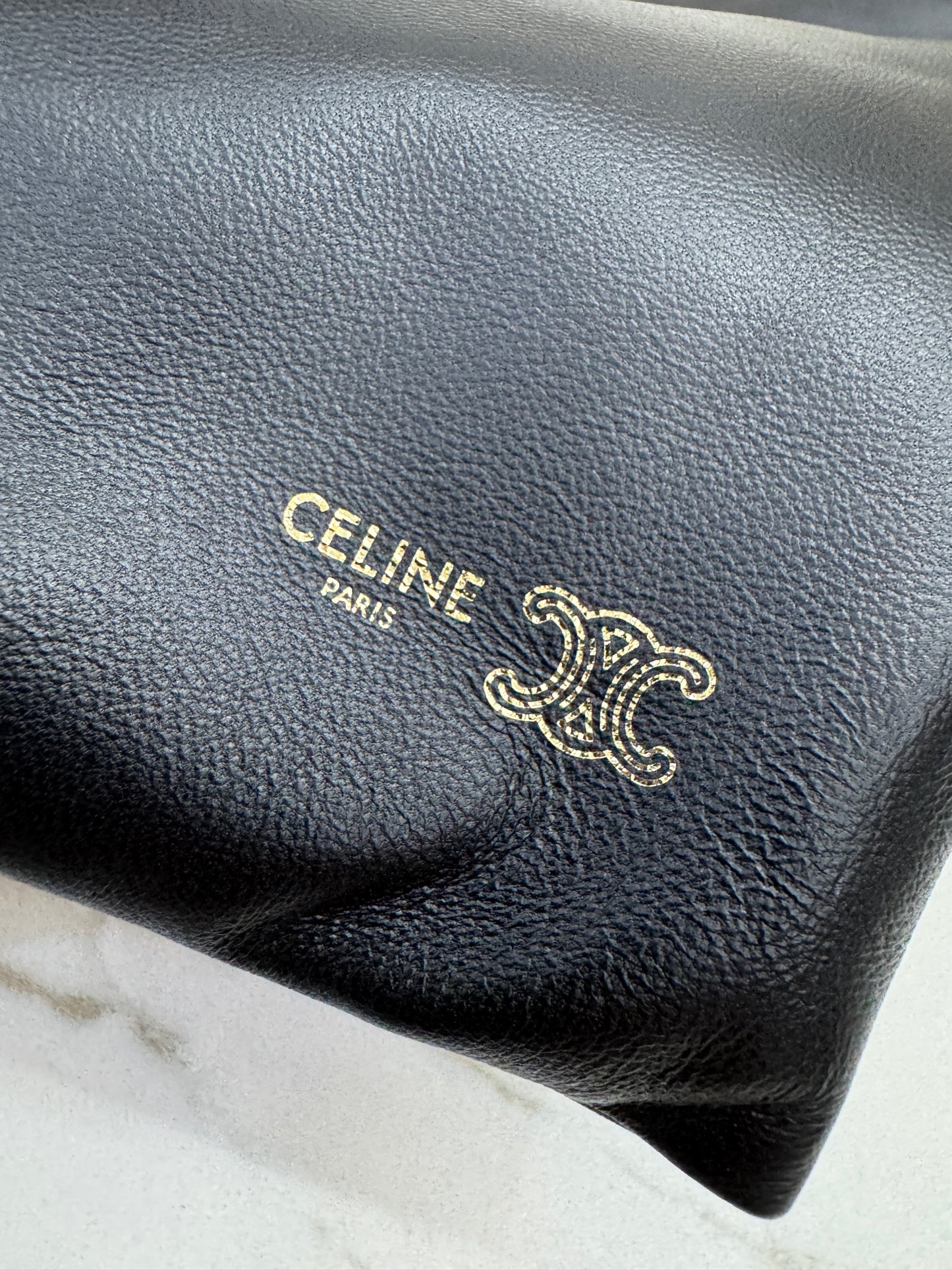 CELINE Crystal Pouch 黑色