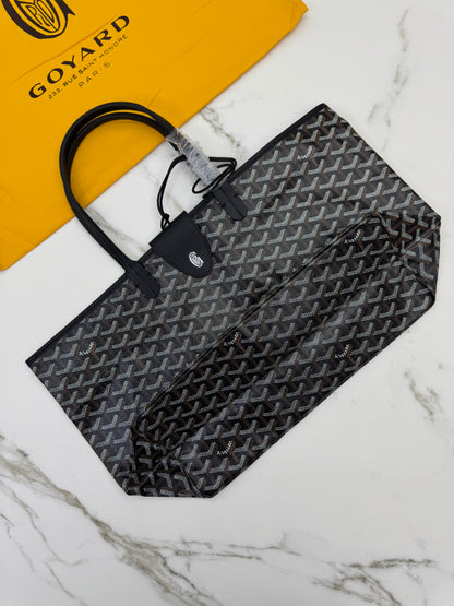 GOYARD St Louis Tote Bag 黑色