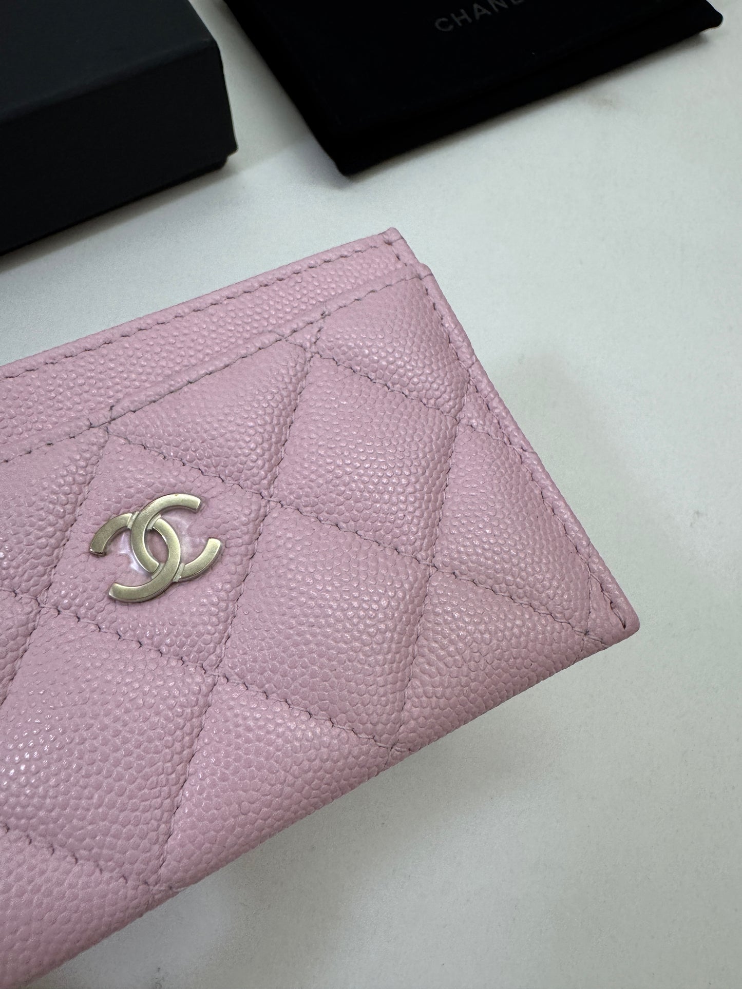 CHANEL 24S櫻花粉 Cardholder