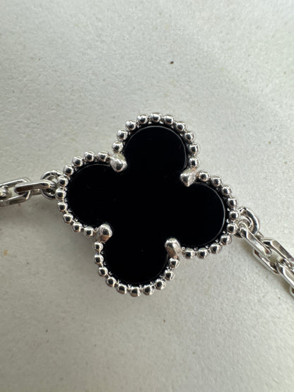 VCA Vintage Alhambra Bracelet 熊貓五花