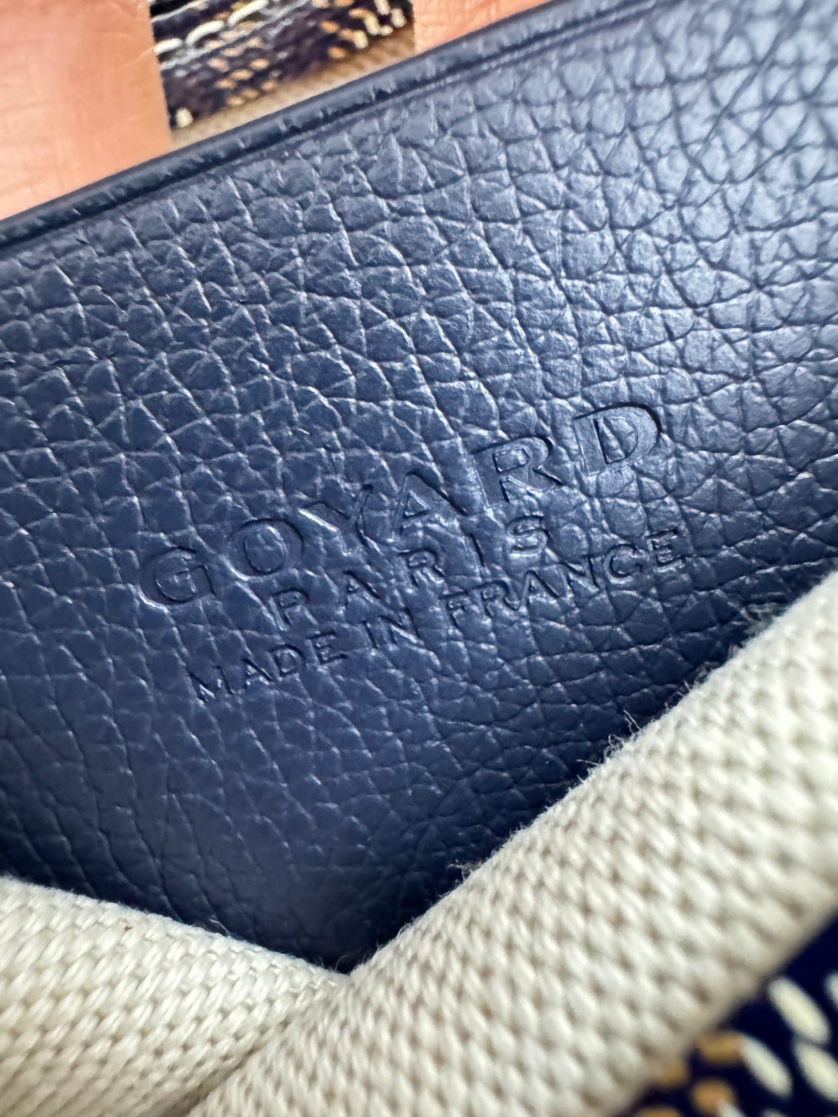 GOYARD Plumet 海軍藍