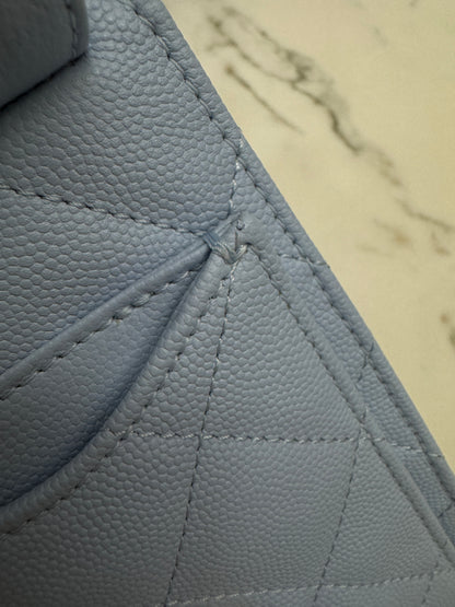 CHANEL Mini 25Bag 26A Baby Blue 亮金扣