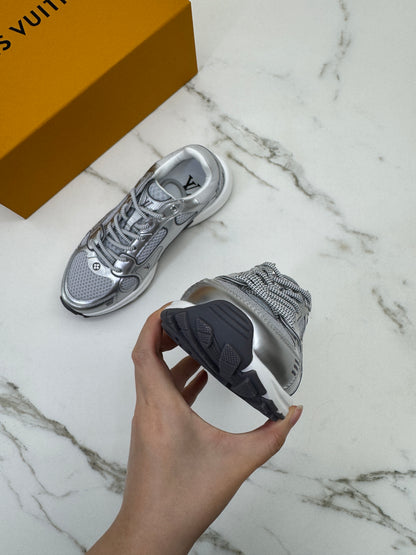 LV Olympia Sneaker 銀色運動鞋