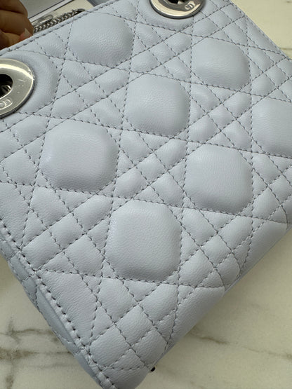 DIOR Mini Lady Dior Shirt Blue