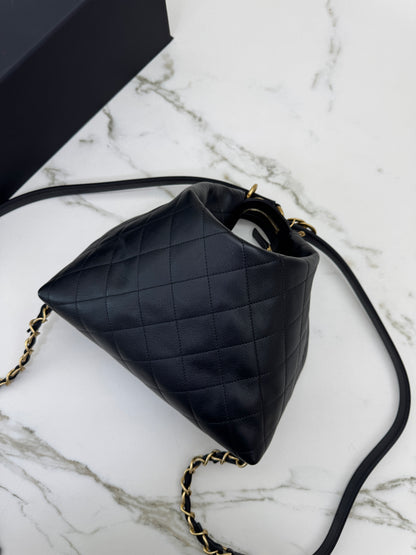 CHANEL 25S 兩用Hobo雙肩包 Medium